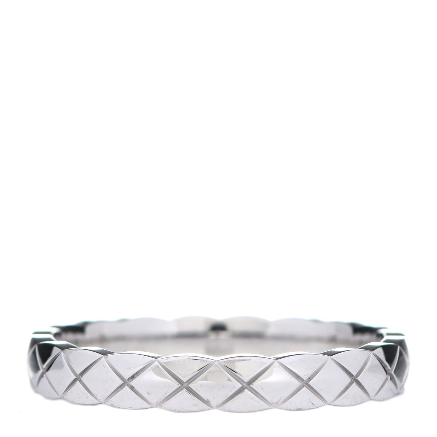 18K White Gold Mini Coco Crush Ring 59 8.75