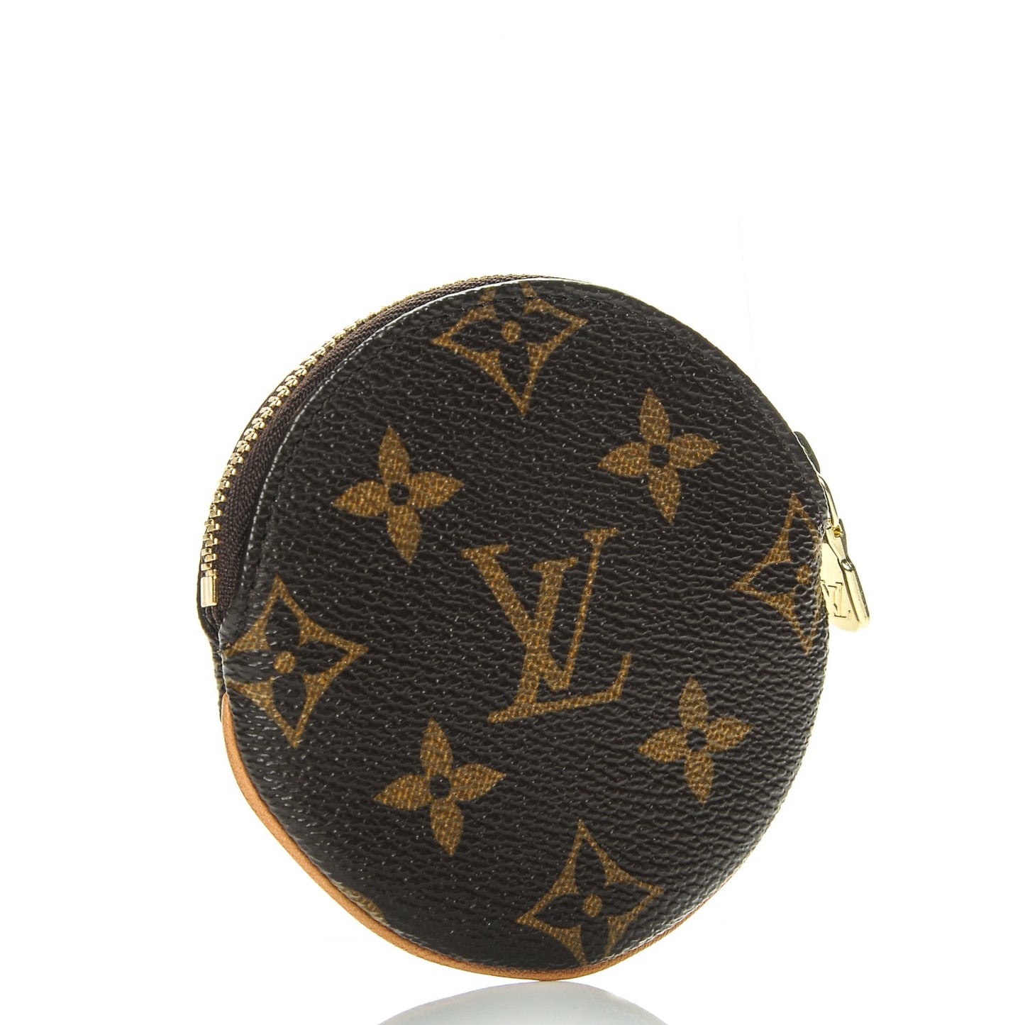 Monogram Round Coin Purse