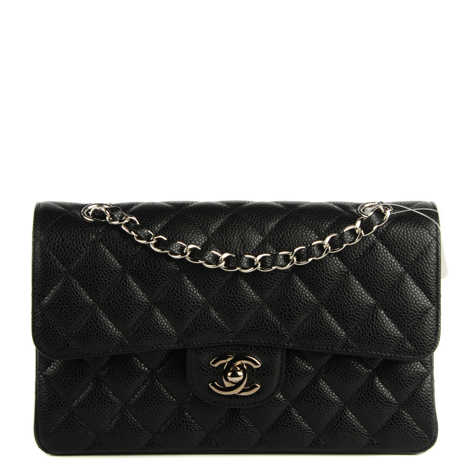 Chanel Caviar Quilted Small Double Flap Black 1 of 8