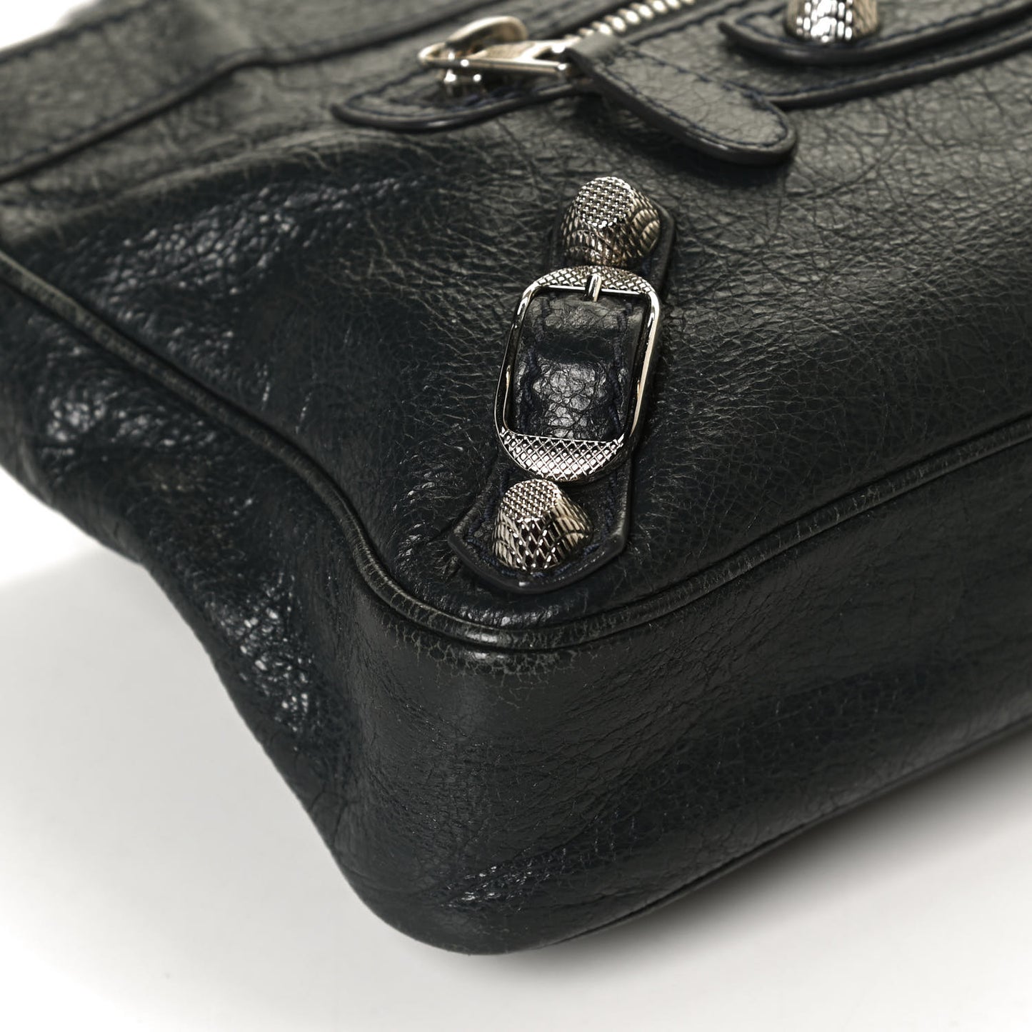 Agneau Giant 12 Silver Hardware Hip Anthracite