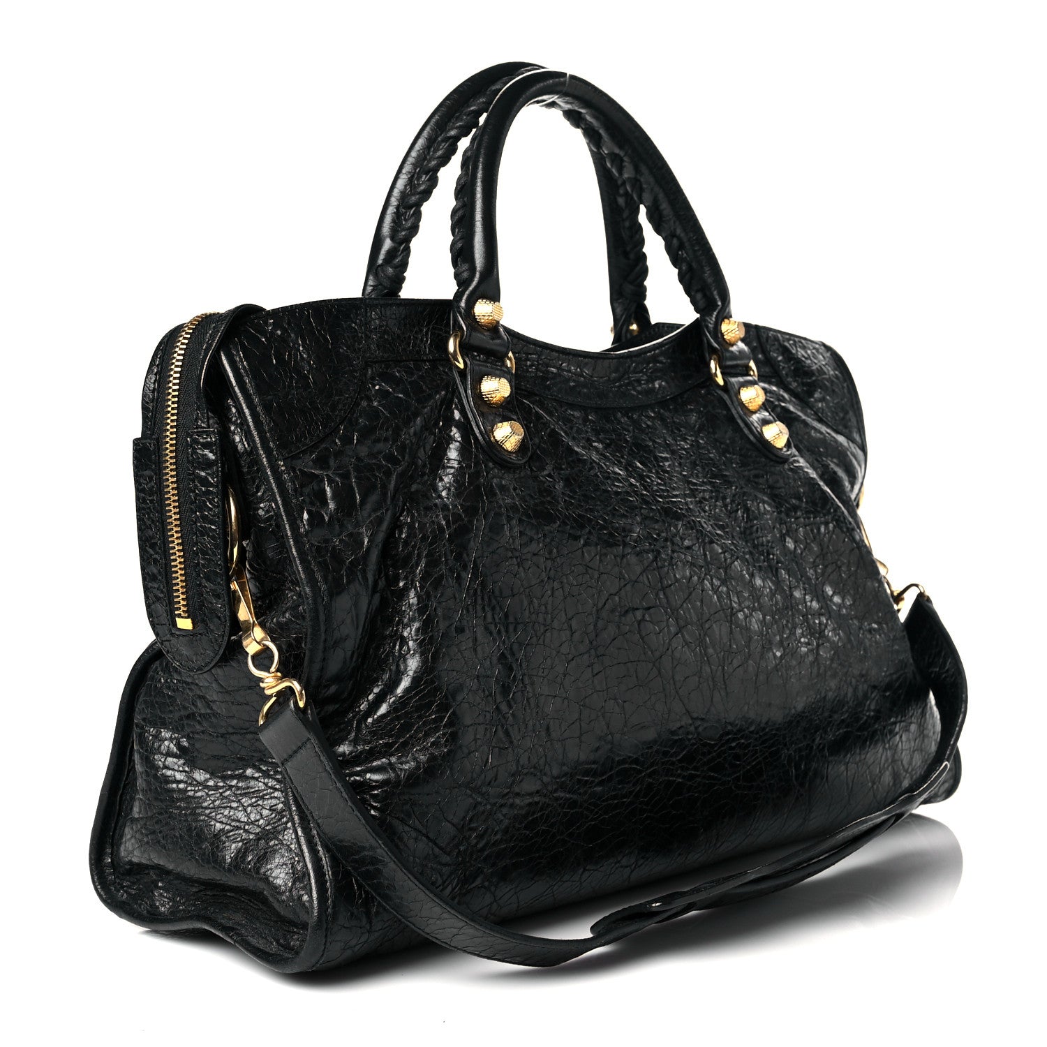 Balenciaga Agneau Giant 12 Gold Hardware City Black 3 of 10