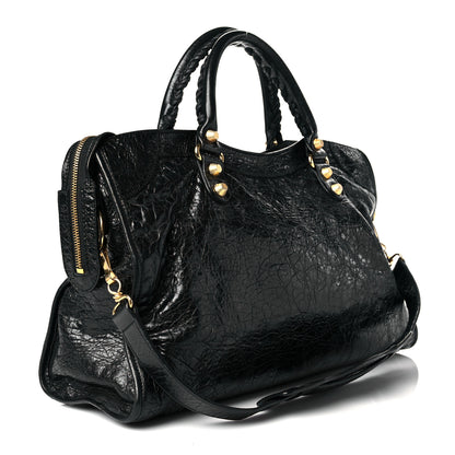 Balenciaga Agneau Giant 12 Gold Hardware City Black 3 of 10