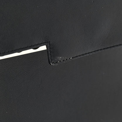 Delvaux Calfskin MM Tempete Satchel Black 13 of 14