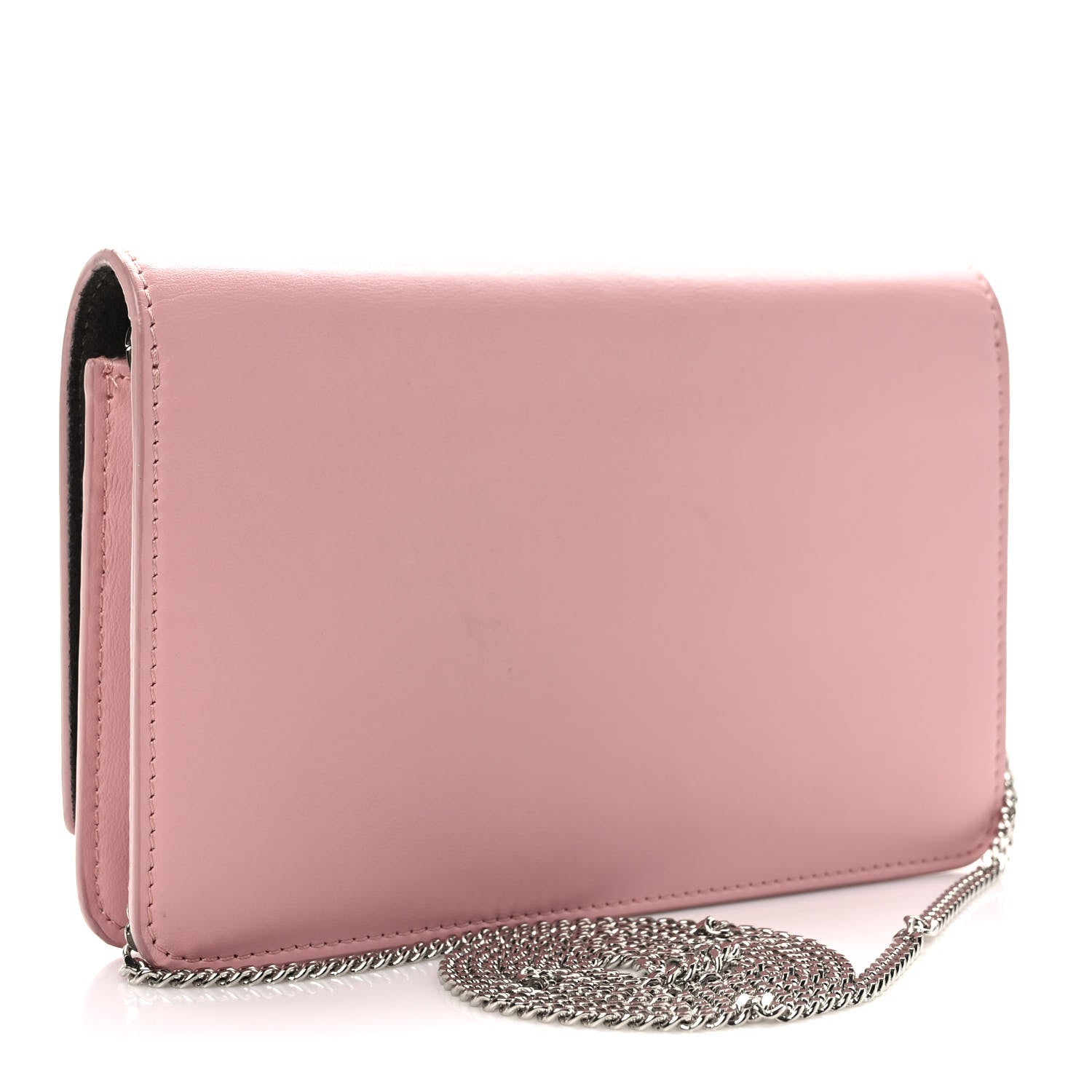Fendi Vitello Century Hypnoteyes Tube Wallet On Chain Bubblegum 2 of 10