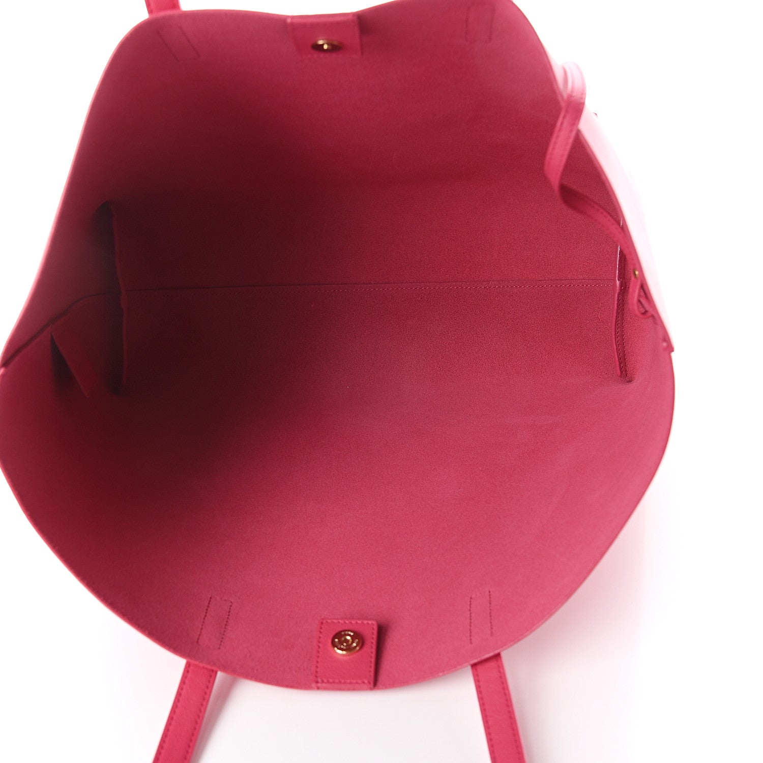 Saint Laurent Calfskin Large Shopping Tote Fuchsia 4 of 8