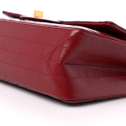 Chanel Aged Calfskin Chevron Quilted 2.55 Reissue 225 Flap Red 10 of 10