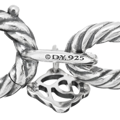 David Yurman Sterling Silver 10mm Medium Oval Link Bracelet 3 of 3