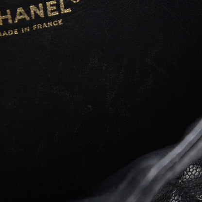 Chanel Caviar Quilted Jumbo Single Flap Black 12 of 14
