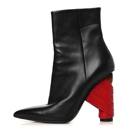 Balenciaga Calfskin Bistrot Boots 39 Black 1 of 9
