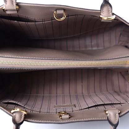 Louis Vuitton Empreinte Montaigne MM Taupe Glace 4 of 9