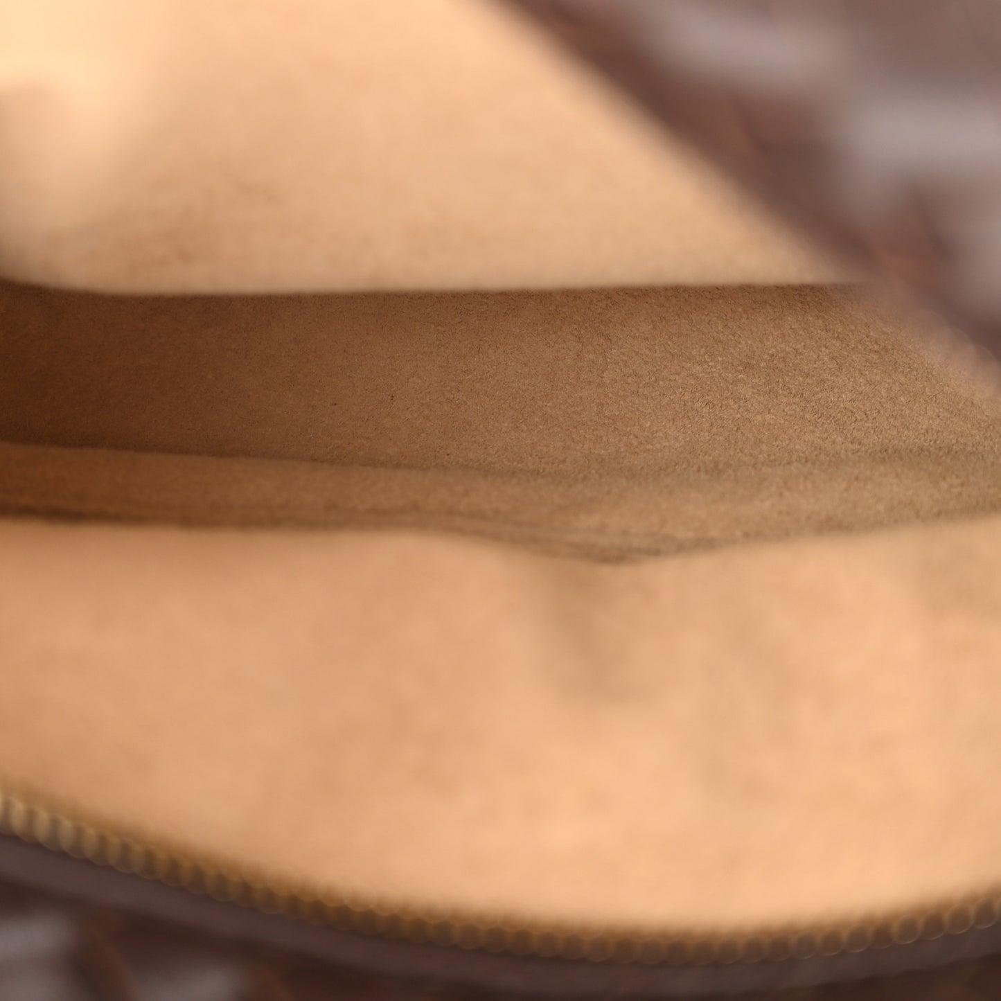 Nappa Intrecciato Large Cosmetic Case Ebano