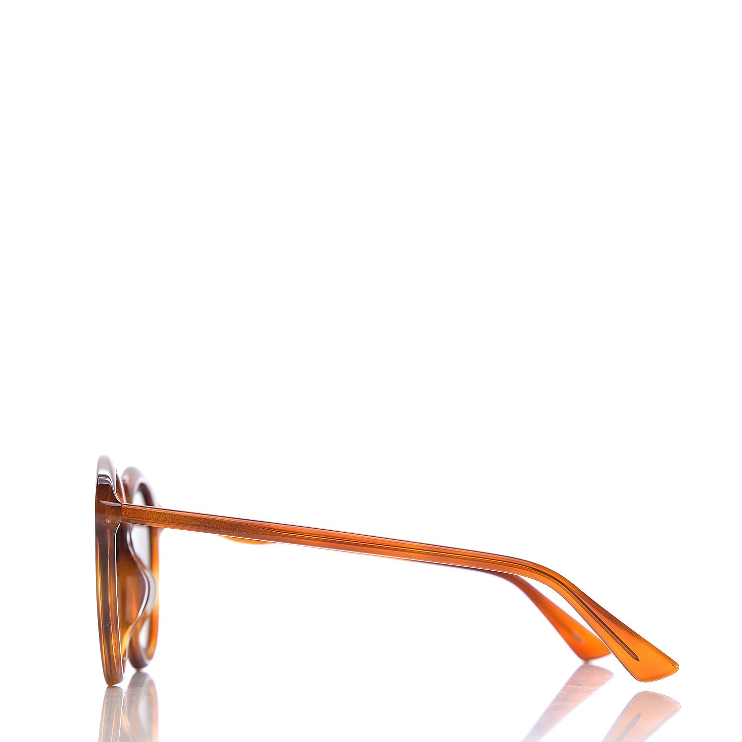 Gucci Acetate GG Sunglasses GG0257S Havana 3 of 7