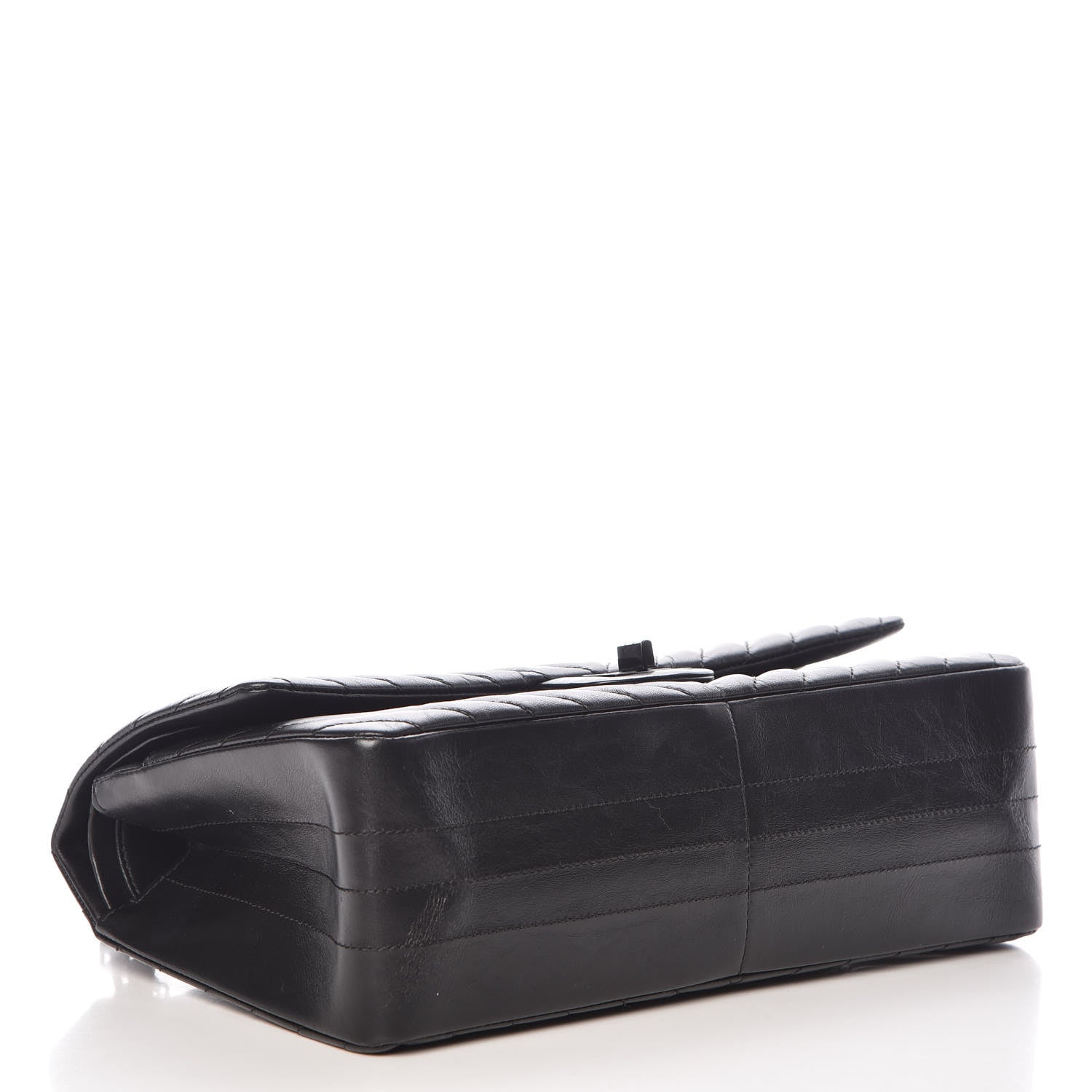 Chanel Aged Calfskin Chevron Quilted 2.55 Reissue 226 So Black 4 of 10
