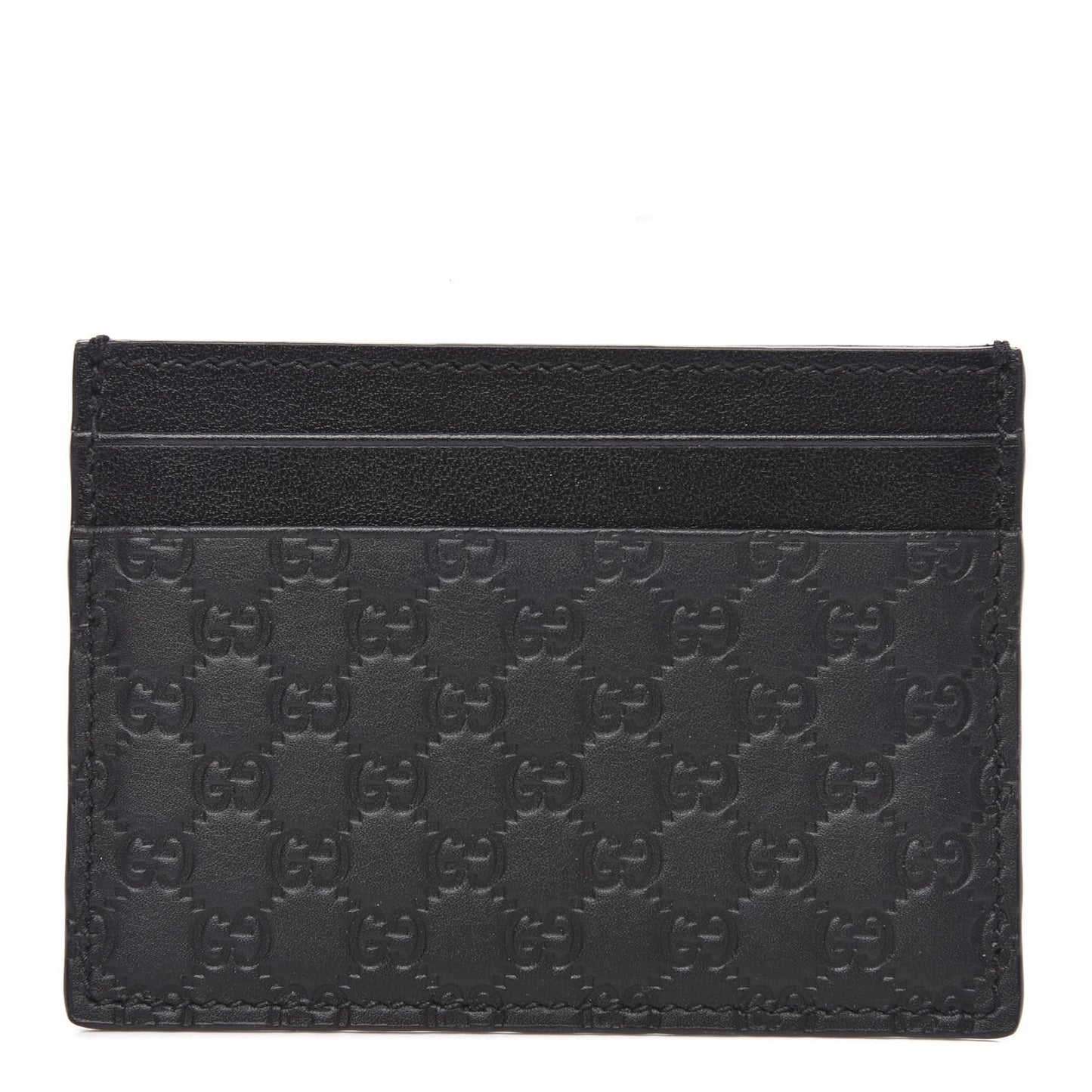Microguccissima Card Holder Black