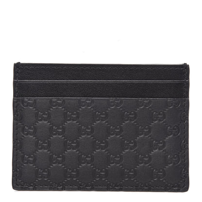 Gucci Microguccissima Card Holder Black 1 of 6