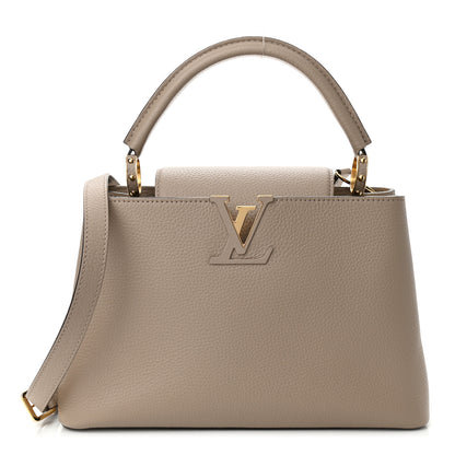 Louis Vuitton Taurillon Capucines MM Galet 1 of 8
