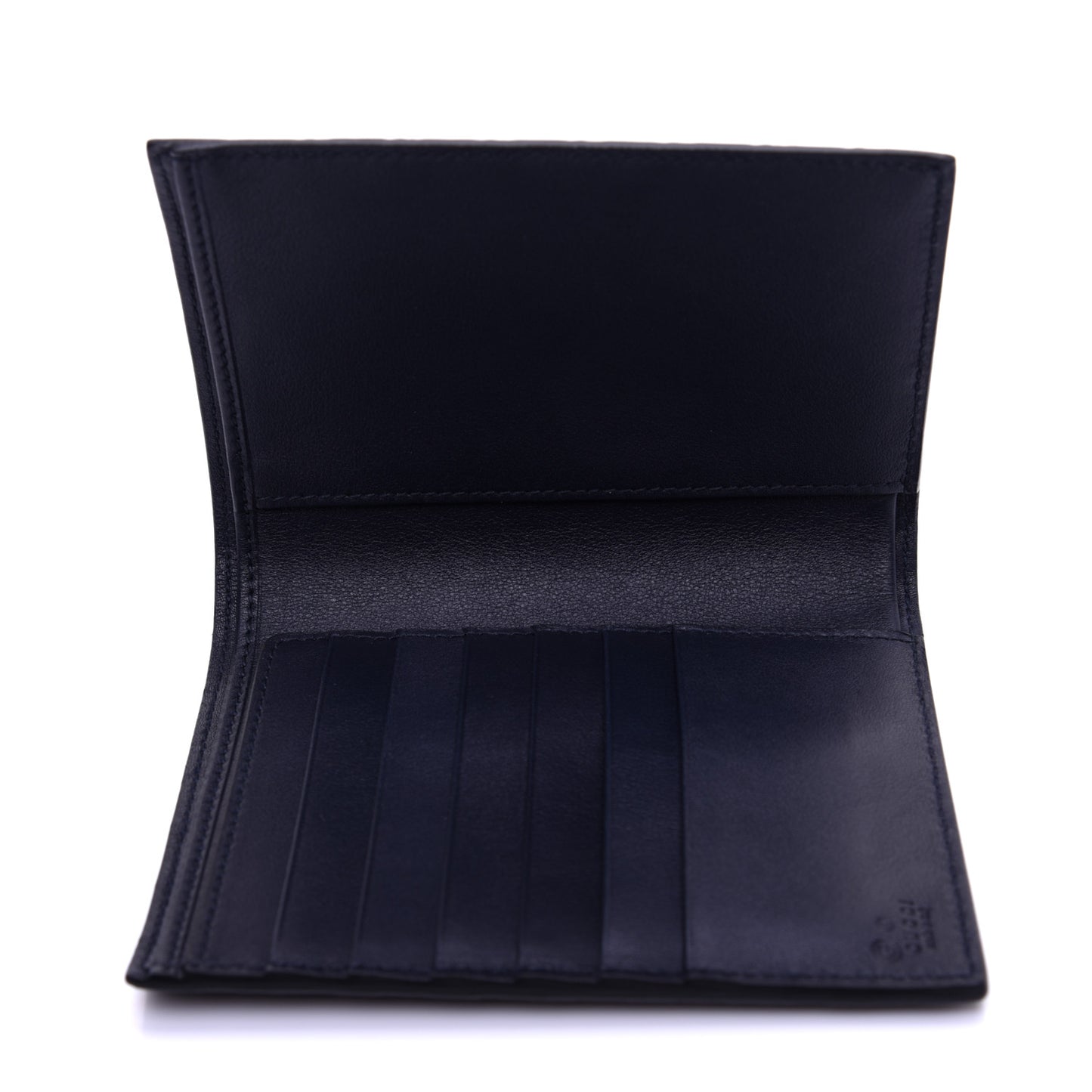 Microguccissima Passport Case Blue