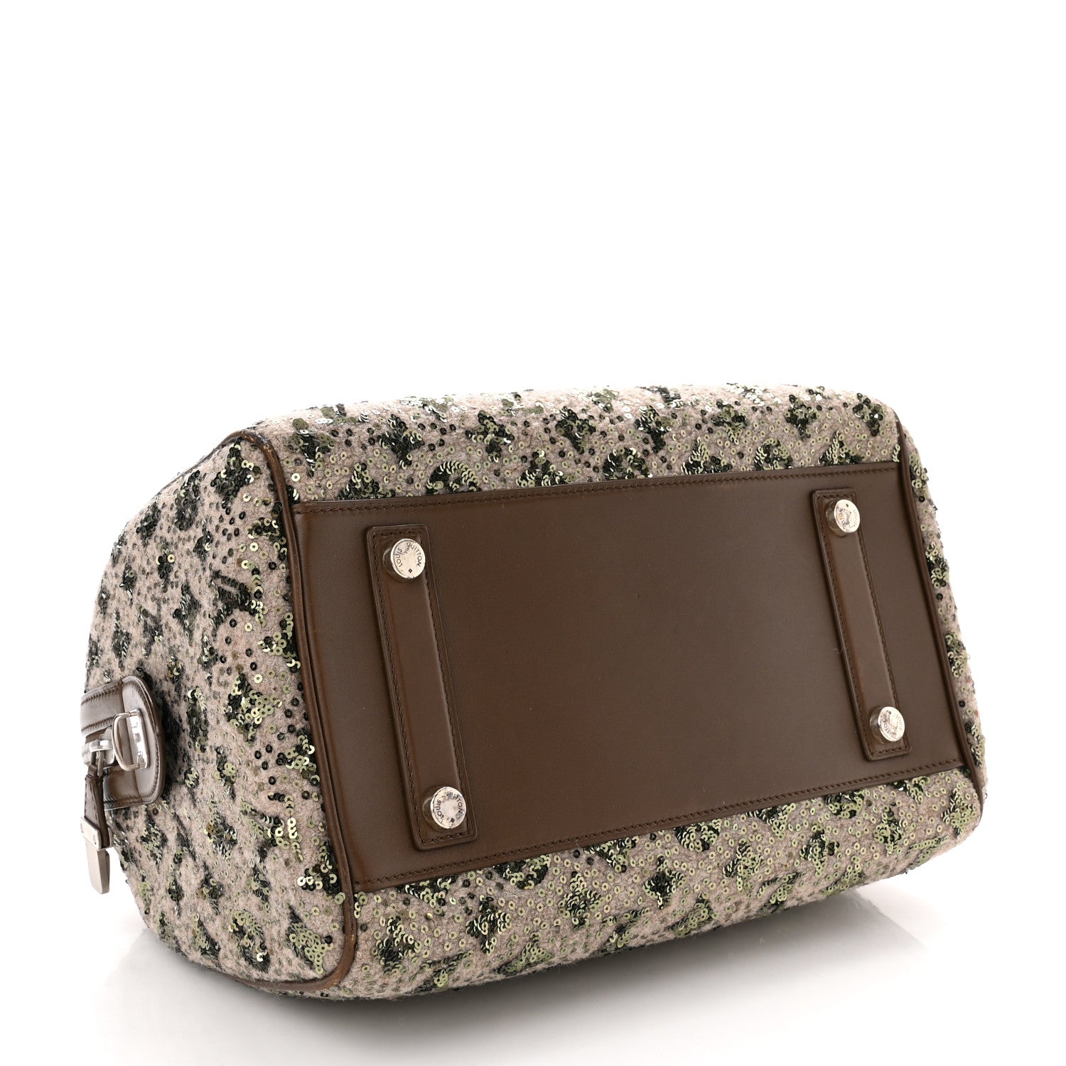 Louis Vuitton Sequin Monogram Sunshine Express Speedy Kaki 4 of 10