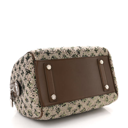 Louis Vuitton Sequin Monogram Sunshine Express Speedy Kaki 4 of 10