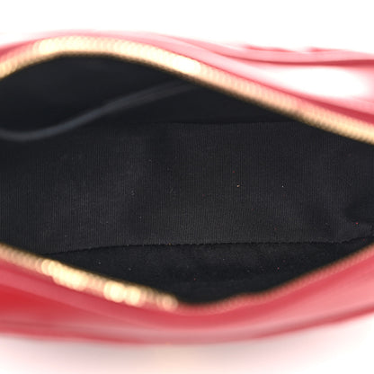 Saint Laurent Calfskin Matelasse Monogram Lou Camera Bag Rouge Eros 5 of 17