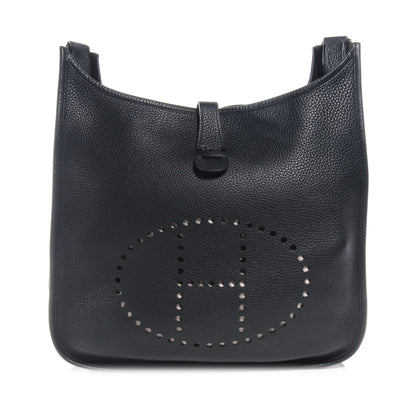 Hermes Taurillon Clemence Evelyne GM Black 1 of 7