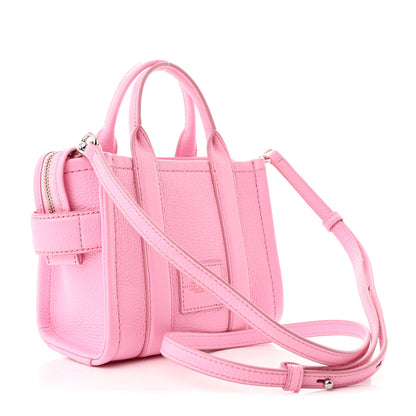 Marc Jacobs Grained Calfskin Micro The Tote Bag Pink 3 of 11