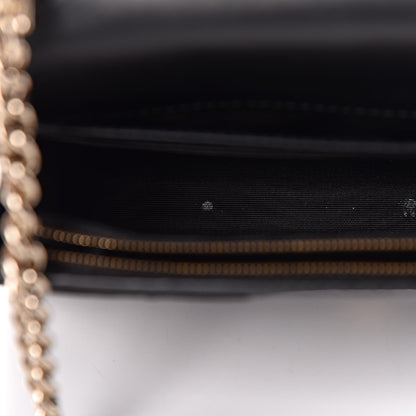Gucci Guccissima Signature Bowy Chain Wallet Black 8 of 12
