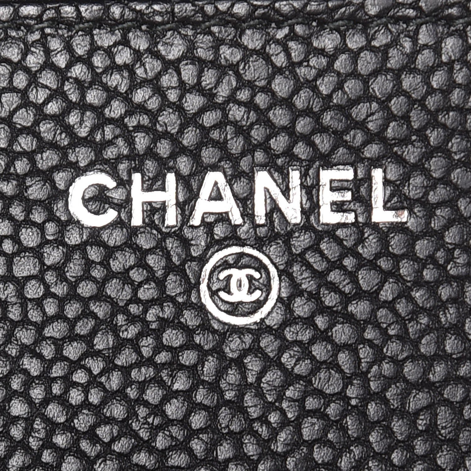 Chanel Caviar Quilted Boy Wallet On Chain WOC Black 6 of 9