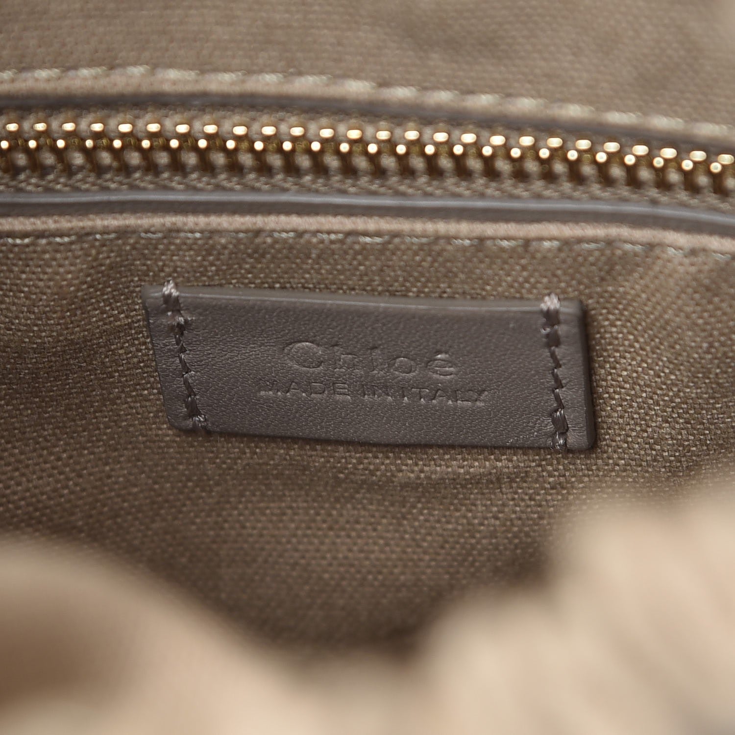 Chloe Smooth Calfskin Small Roy Bucket Bag Motty Grey 6 of 7