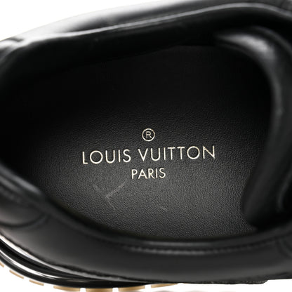 Louis Vuitton Metallic Empreinte Mens Run Away Sneakers 6.5 Charcoal 7 of 9