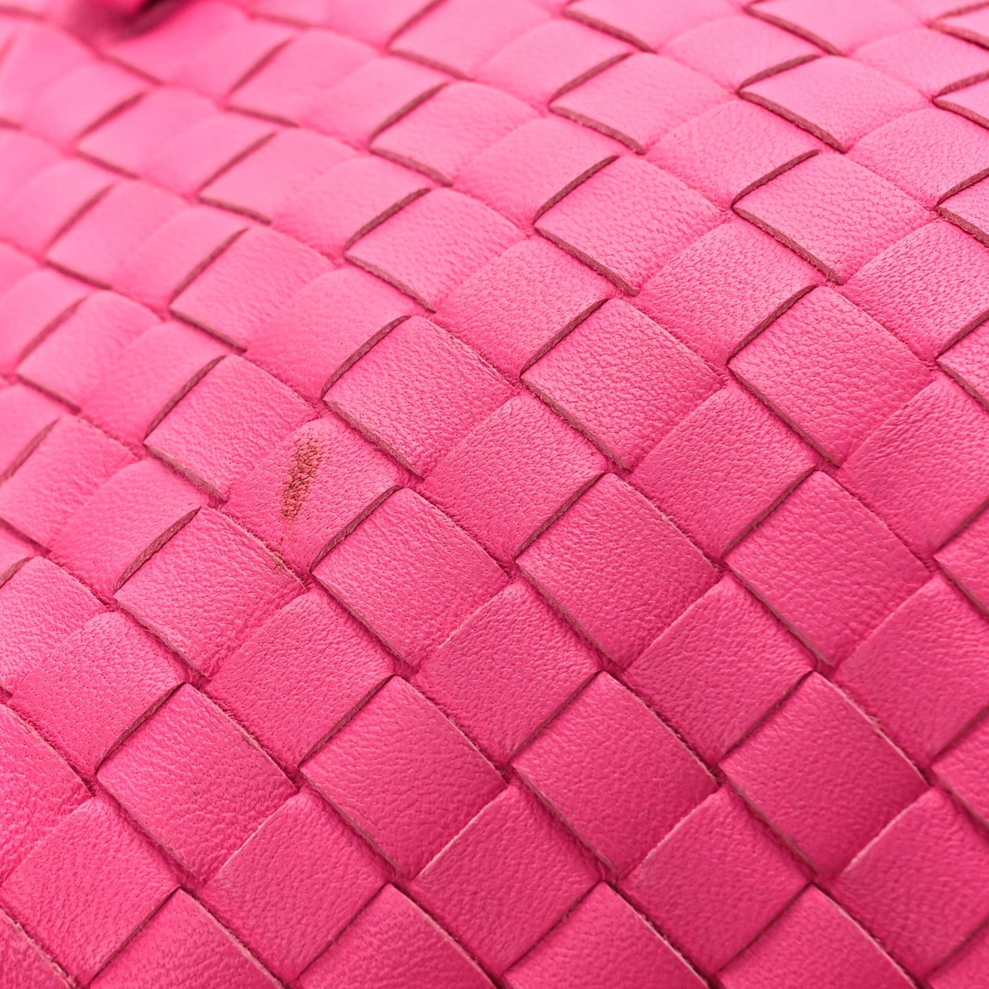 Nappa Intrecciato Nodini Bag Rosa Shock