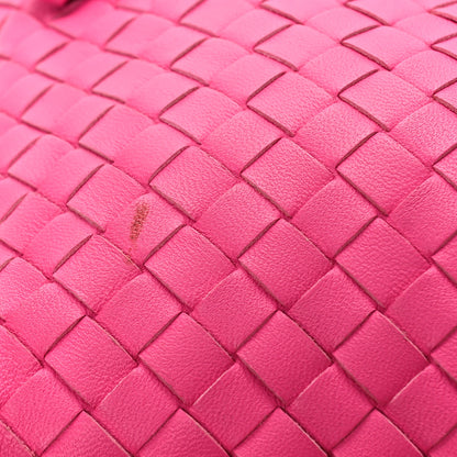 Bottega Veneta Nappa Intrecciato Nodini Bag Rosa Shock 9 of 10