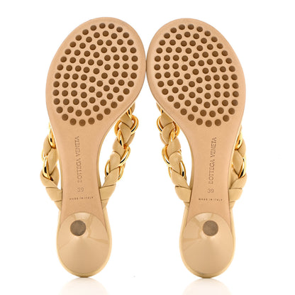 Bottega Veneta Nappa Dot Sandals 39 Cane Sugar 5 of 11