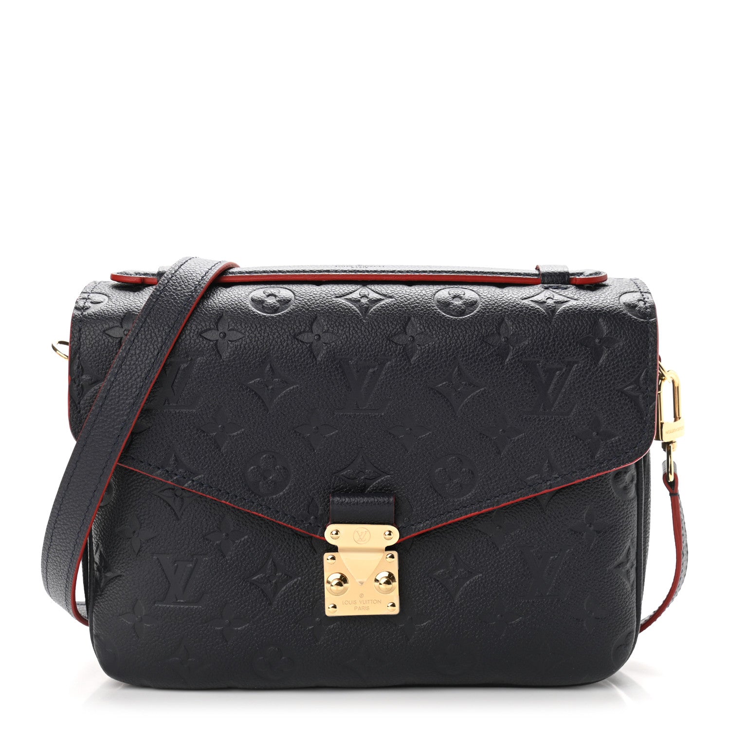Louis Vuitton Empreinte Pochette Metis Marine Rouge 1 of 10