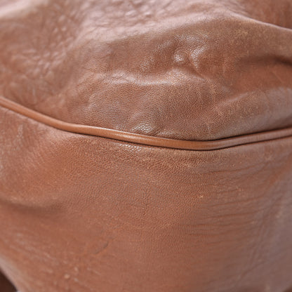 Fendi Crinkled Lambskin Mia Shoulder Flap Camel 17 of 20