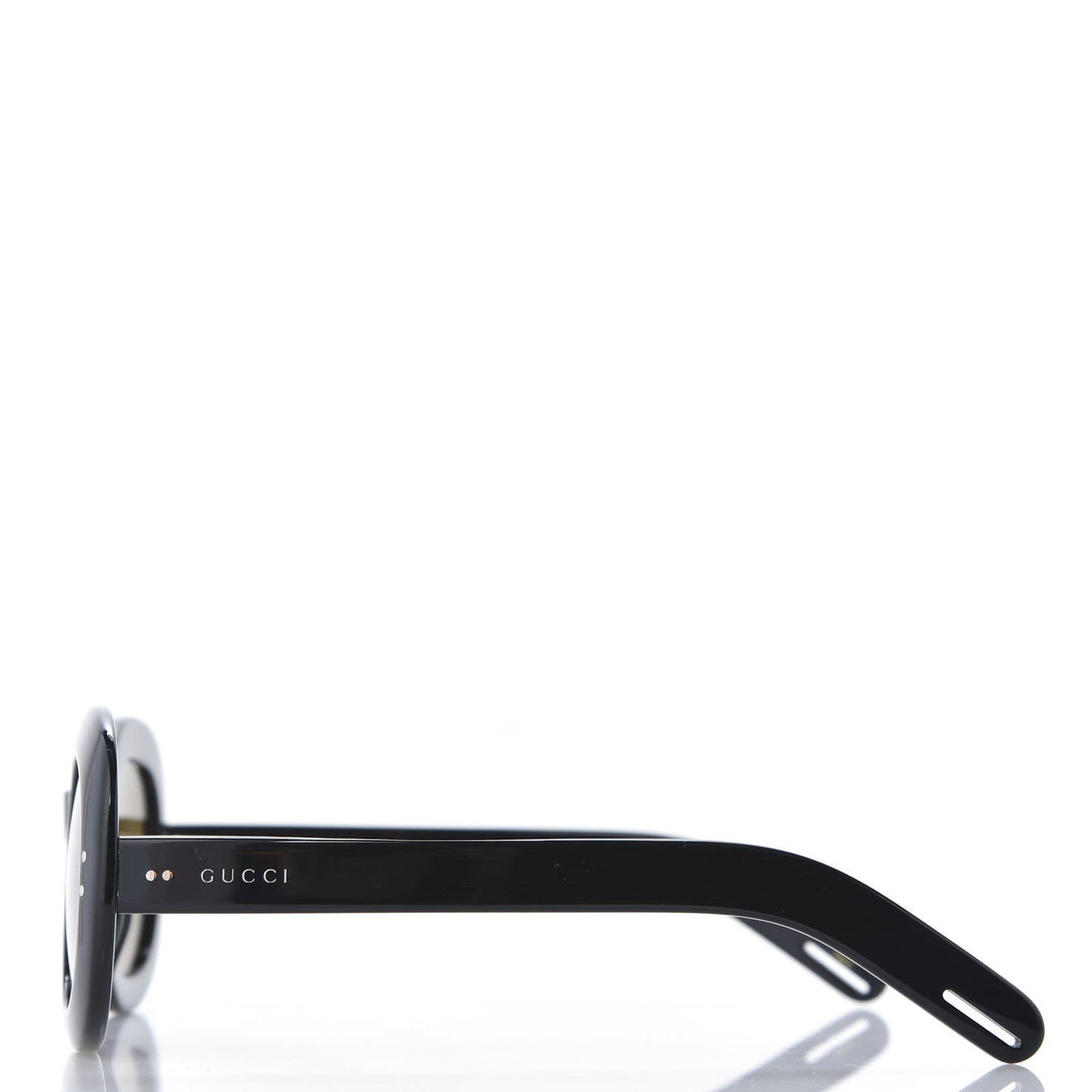 Acetate Round Sunglasses GG0497S Black