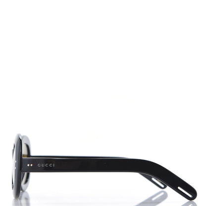 Gucci Acetate Round Sunglasses GG0497S Black 2 of 7