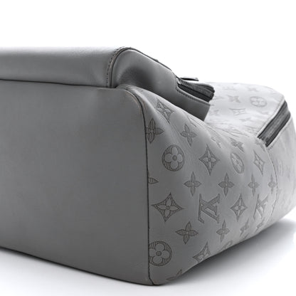 Louis Vuitton Calfskin Monogram Racer Backpack Grey 9 of 10