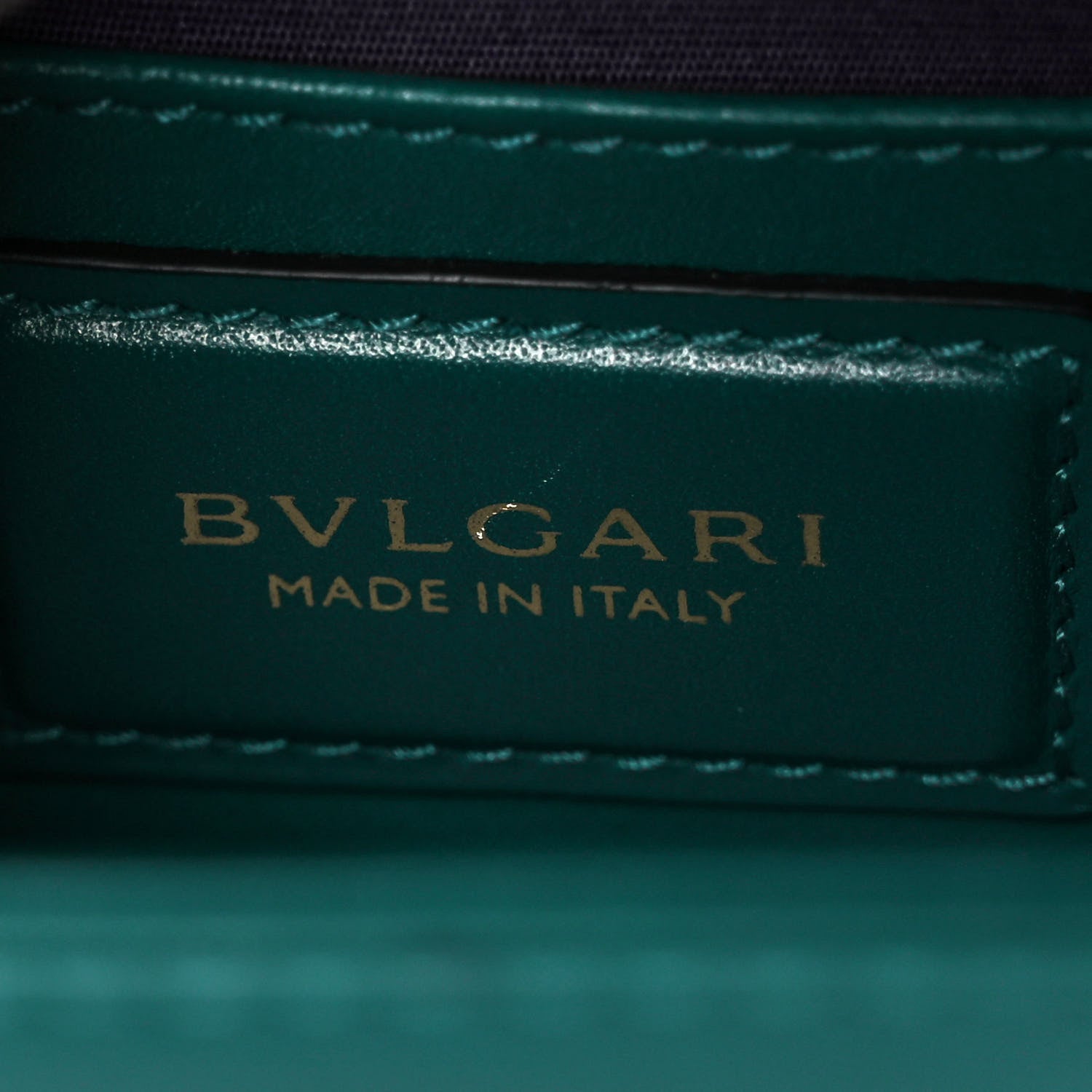 Bulgari Calfskin Serpenti Forever Crossbody Bag Emerald Green 9 of 12