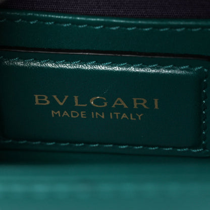 Bulgari Calfskin Serpenti Forever Crossbody Bag Emerald Green 9 of 12