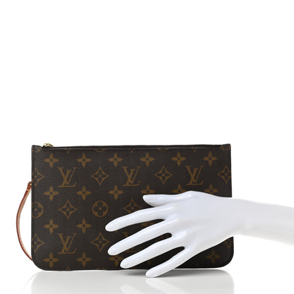 Louis Vuitton Monogram Neverfull MM GM Pochette 2 of 6