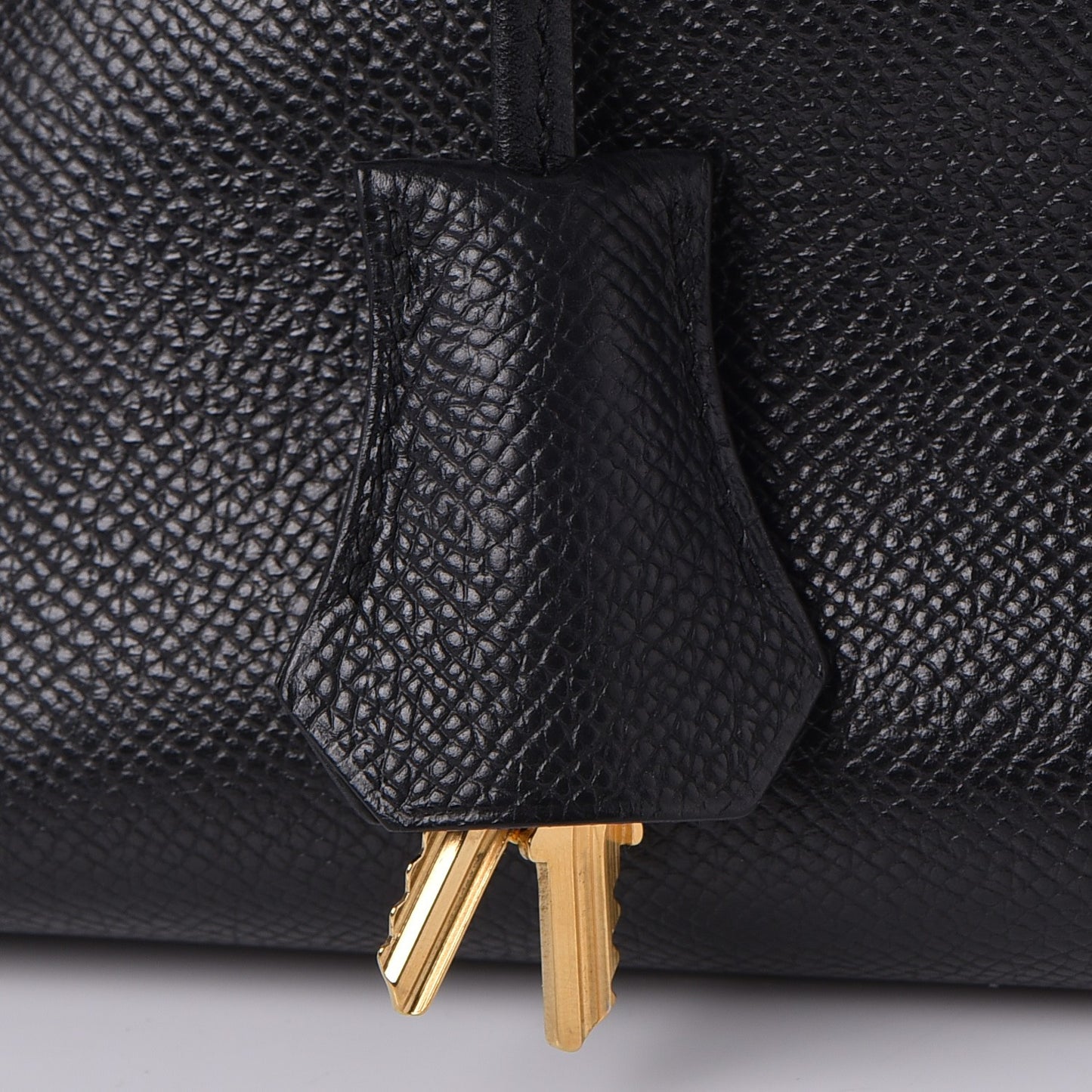 Epsom Birkin 35 Black