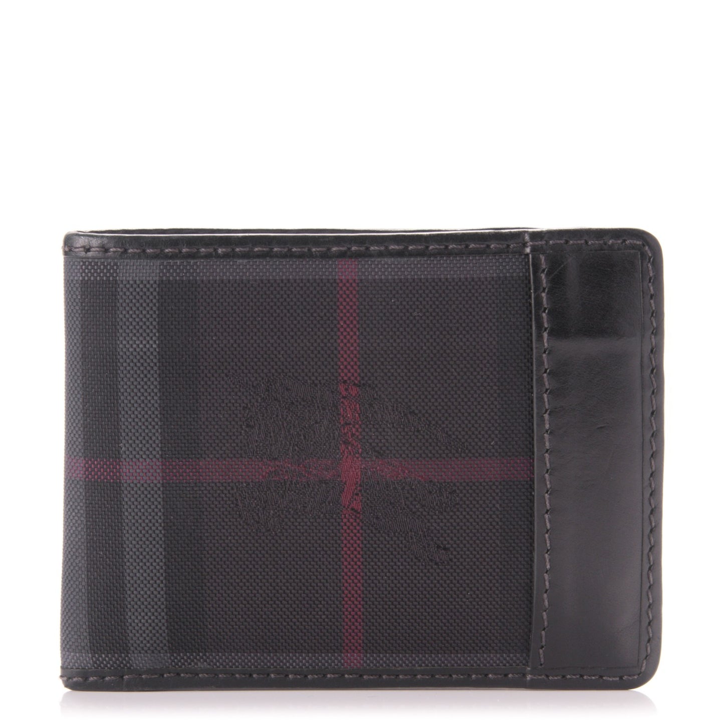 Horseferry Check Bi-Fold Wallet Black