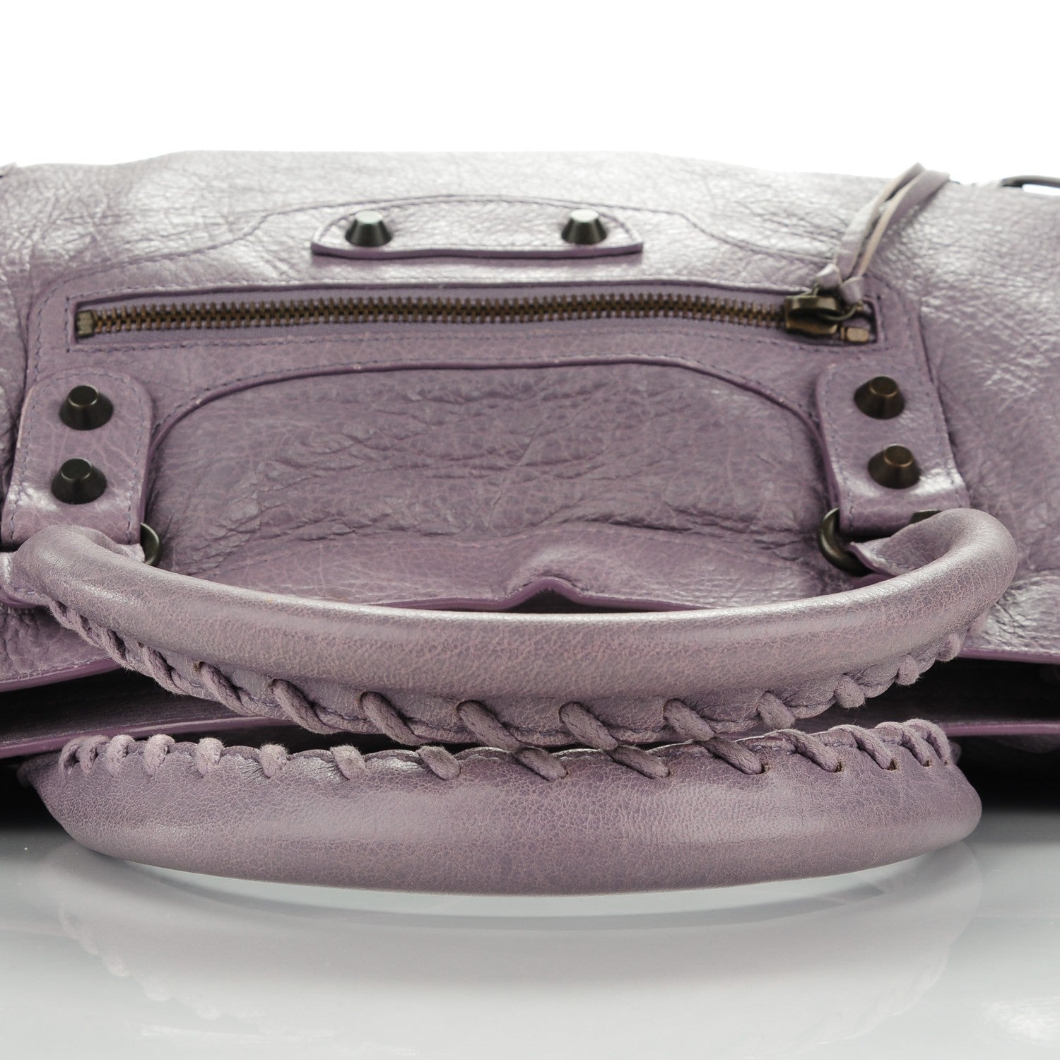 Balenciaga Agneau Classic Hardware City Glycine 6 of 8