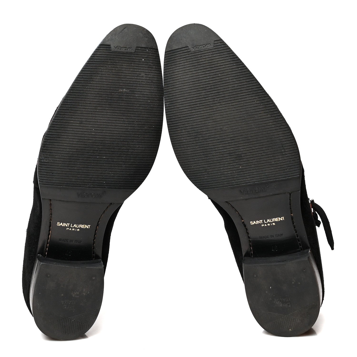 Saint Laurent Jodhpur Suede Mens Wyatt 30 Boots 46 Black 5 of 9