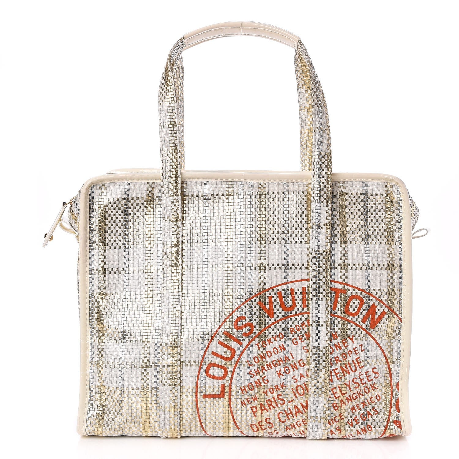 Louis Vuitton Braided Street Shopper PM Gold 1 of 6
