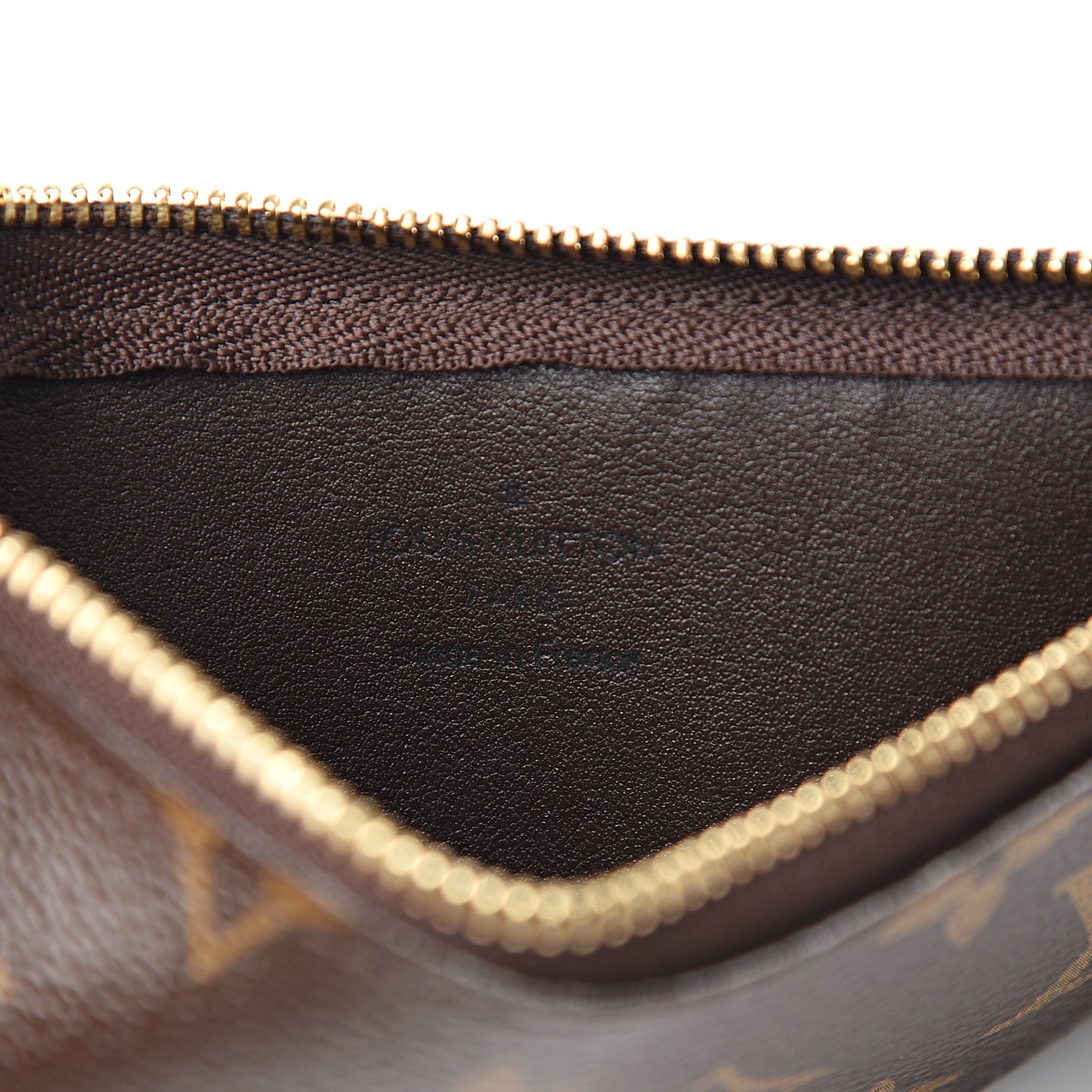 Monogram Josephine Wallet Zippered Insert Fuchsia