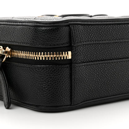 Chanel Caviar Quilted Small CC Filigree Vanity Case Black 9 of 12