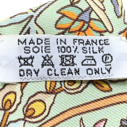 Hermes Silk Au Pays Des Oiseaux Fleurs Twilly 3 of 3