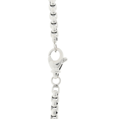 David Yurman Sterling Silver Diamond Large Albion Pave Pendant Necklace 4 of 6